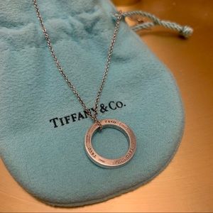 Tiffany & Co. Circle Pendant Necklace